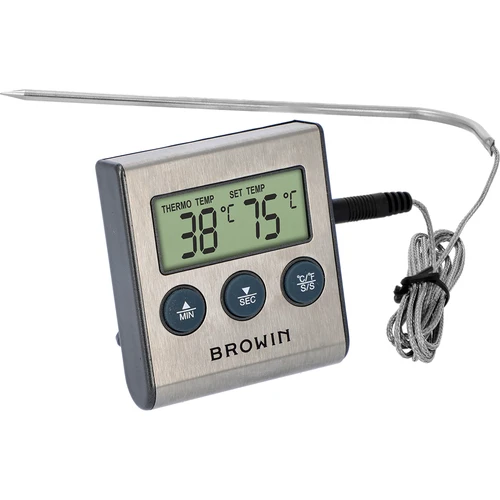 Elektronisk køkkentermometer med sonde (0°C til 250°C)