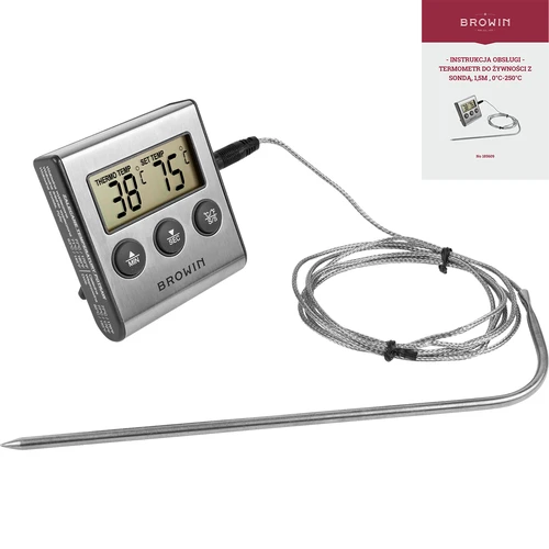 Elektronisk køkkentermometer med sonde (0°C til 250°C) - 4