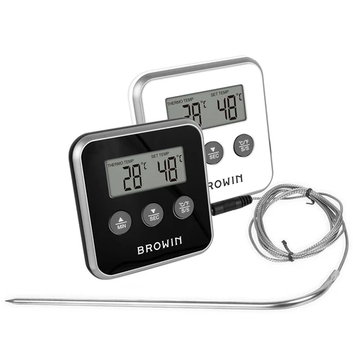Elektronisk køkkentermometer med sonde (0°C til 250°C) mix