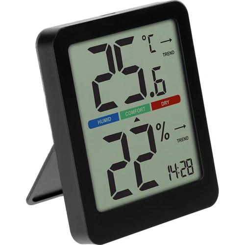 Elektronisk rumtermometer, sort - 3