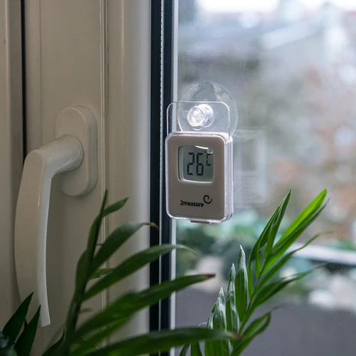 Elektronisk termometer med sugekop (-20°C til +50°C) - 5