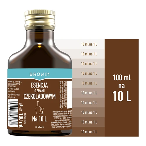 Essens med chokoladesmag 100 ml til 10 L - 4