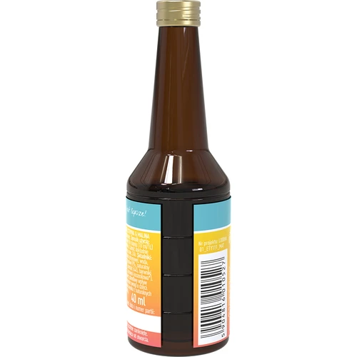 Essens med citron-hindbær smag - 40 ml, til 4L - 2