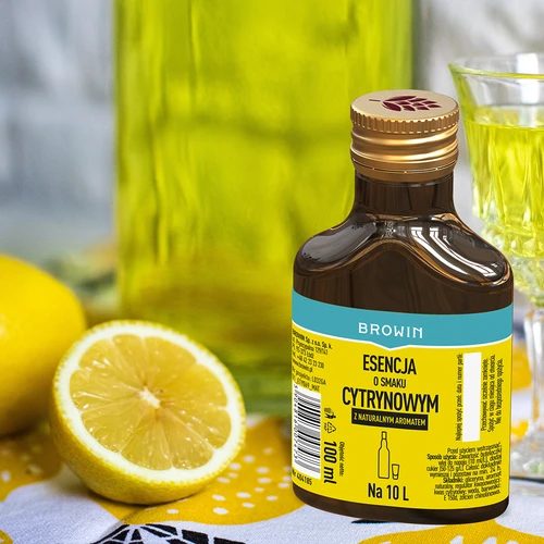 Essens med citronsmag med naturlig aroma til 10 L - 100 ml - 8