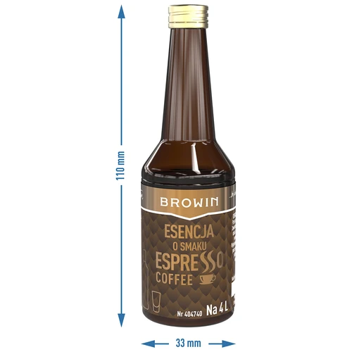 Essens med espresso-smag, til 4 L, 40 ml - 6