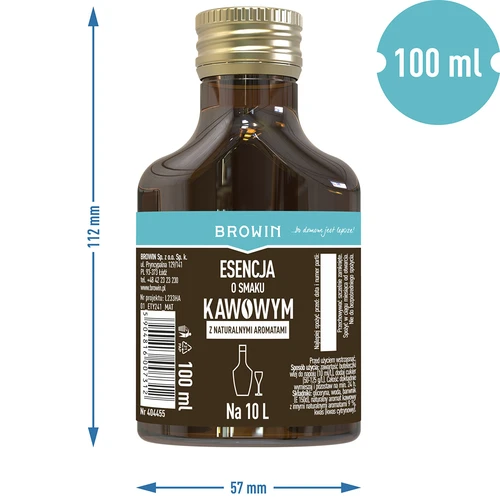 Essens med kaffesmag 100 ml - 6