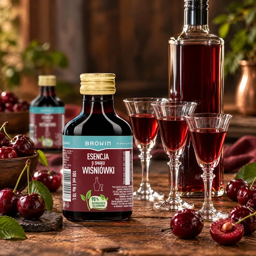Essens med kirsebærsmag til 10 L - 100 ml - 6