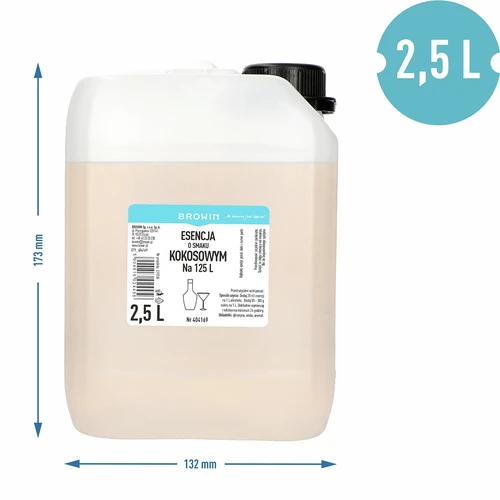 Essens med kokossmag, 2,5L, til 125L færdig drik - 3