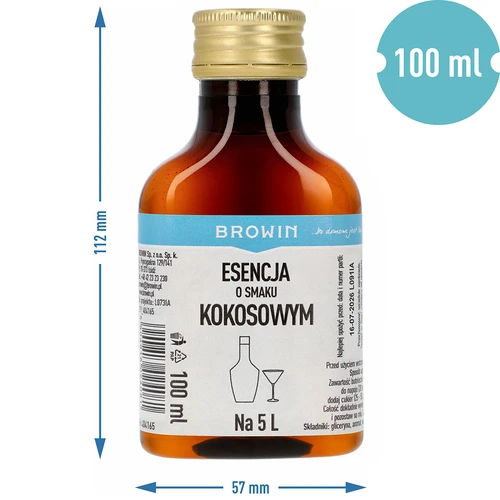 Essens med kokossmag, til 5 L - 100 ml - 7