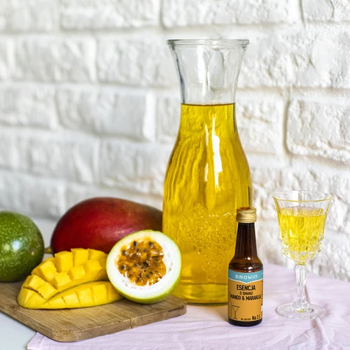 Essens med mango & passionfrugt smag til 2 L - 40ml - 8