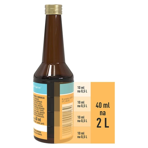 Essens med mango & passionfrugt smag til 2 L - 40ml - 4