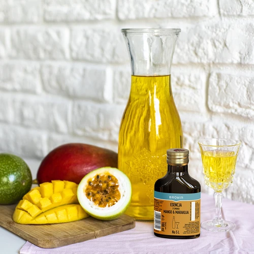 Essens med mango & passionfrugt smag til 5 L, 100 ml - 8