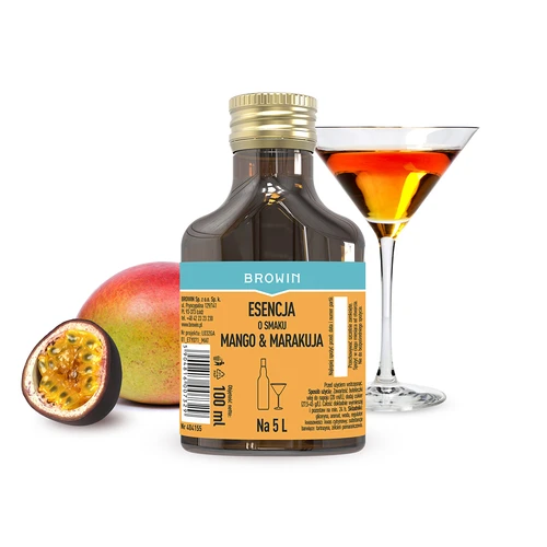 Essens med mango & passionfrugt smag til 5 L, 100 ml - 3