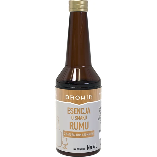 Essens med romsmag til 4 L - 40 ml