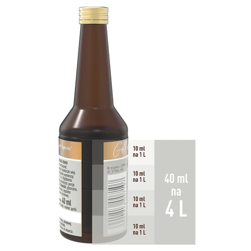 Essens med romsmag til 4 L - 40 ml - 5