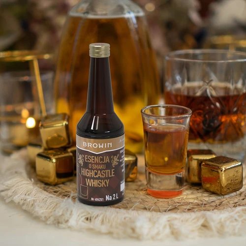 Essens med smag af Highcastle Whisky til 2 L - 40 ml - 8