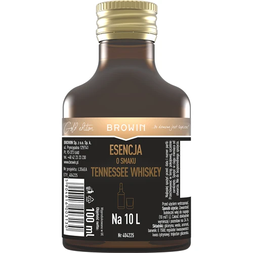 Essens med smag af Tennessee whiskey til 10 L - 100 ml