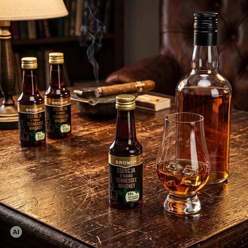 Essens med smag af Tennessee whiskey til 4 L - 40 ml - 9