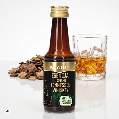 Essens med smag af Tennessee whiskey til 4 L - 40 ml - 4