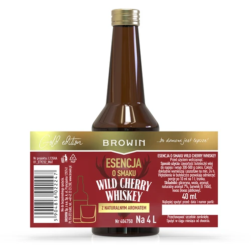 Wild Cherry Whiskey-essens 40 ml - 4