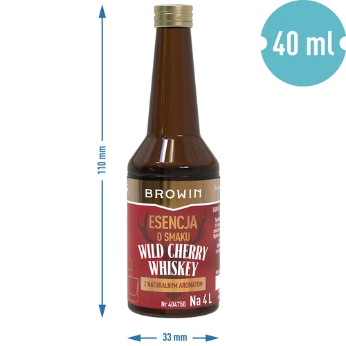 Wild Cherry Whiskey-essens 40 ml - 6