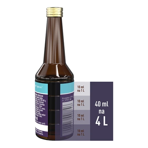 Essens med solbærsmag med naturlig aroma til 4 L - 40 ml - 7