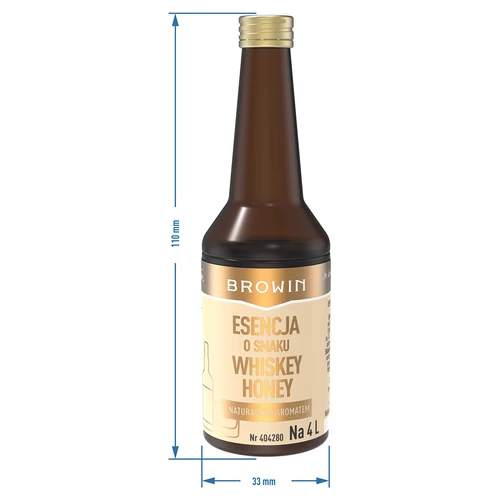 Essens med smag af Whisky & Honning til 4 L – 40 ml - 8