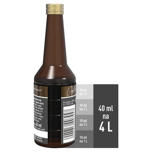 Whisky Fire-essens til 4 L, 40 ml - 5