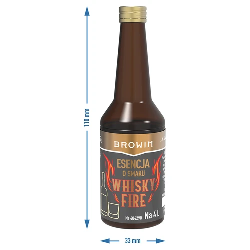 Whisky Fire-essens til 4 L, 40 ml - 7