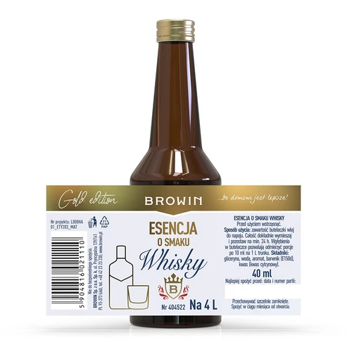 Essens med whiskysmag 40ml - 4