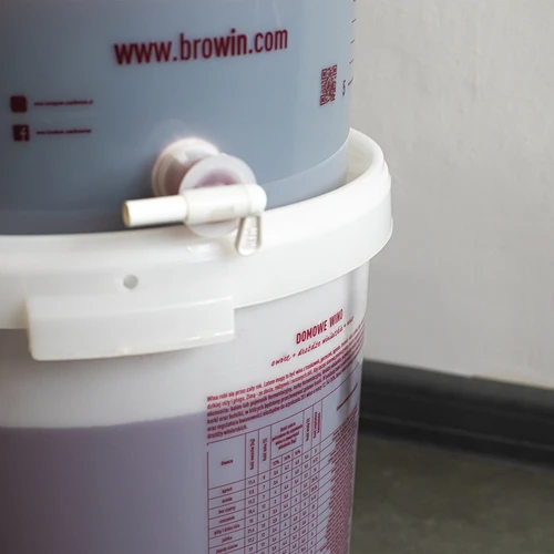 Fermenteringsbeholder 30 L med låg og hane - 8