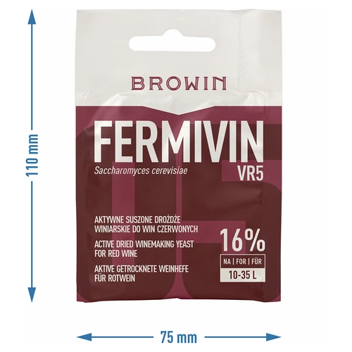 Fermivin VR5 vingær, 7 g - 3