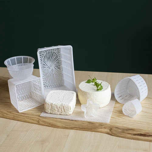 Firkantet ostemagerform 11 x 11 x 8,5 cm til 500 g - 5