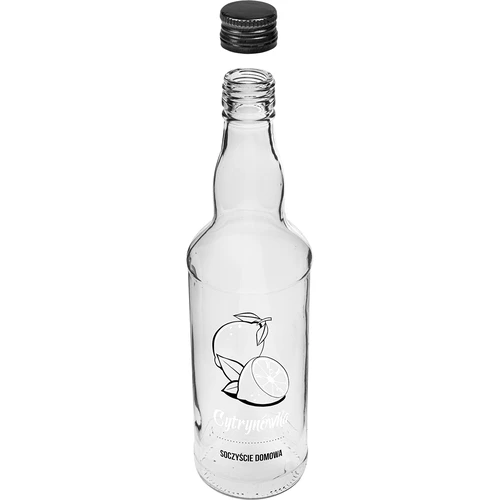 Flaske 500 ml med skruelåg, tryk "Cytrynówka", 1 stk. - 3