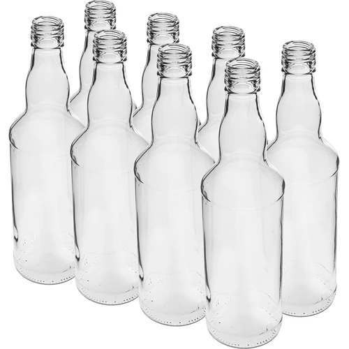 Flaske 500 ml til vodka - 8 stk.
