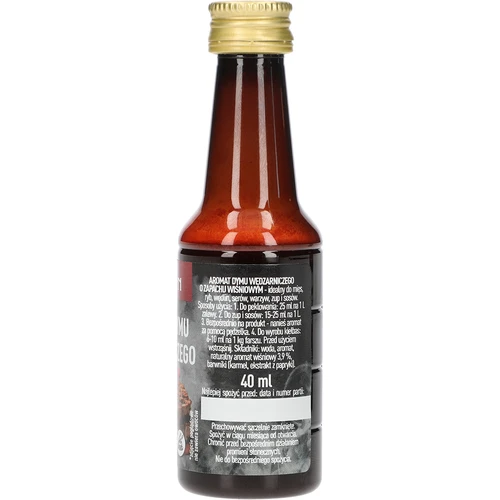 Flydende røgaroma – kirsebærtræ, 40 ml - 2