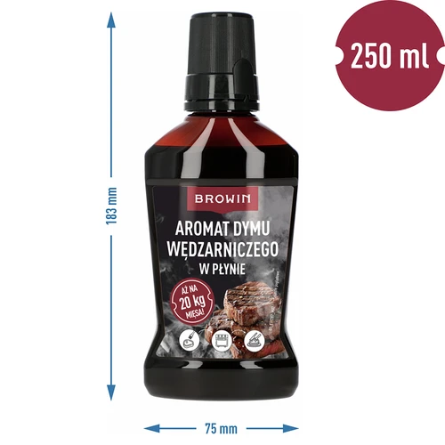 Flydende røgaroma, til 20 kg, 250 ml - 4
