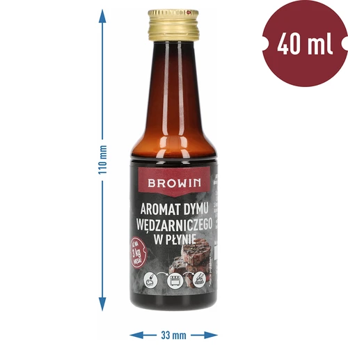 Flydende røg til 3 kg kød, 40 ml - 3