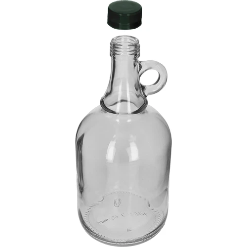 Gallone flaske 1L uden flet, med skruelåg - 2