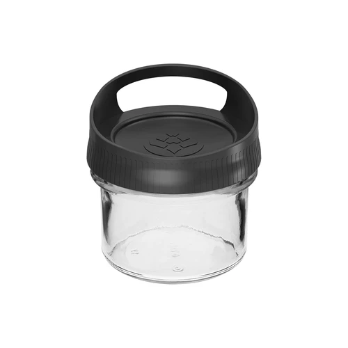 Glasbeholder 235 ml, med låg til ophængning