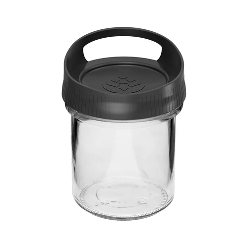Glasbeholder 350 ml, med låg til ophængning