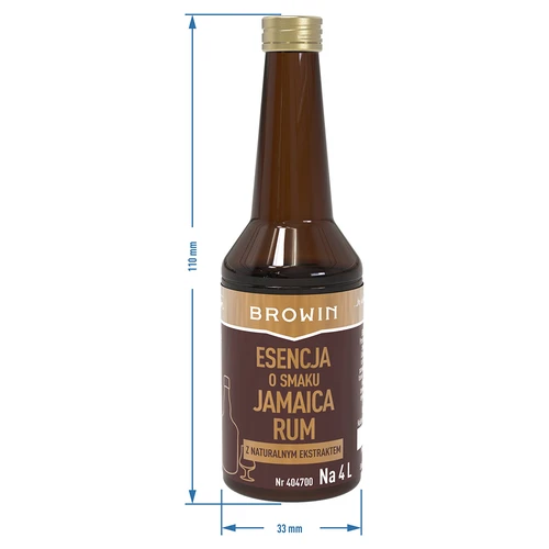 Gold Essens med Jamaica Rom smag til 4 L, 40 ml - 7