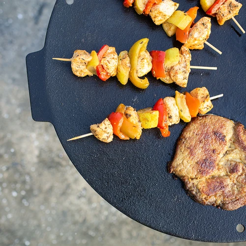 Grillpande, støbejern, ø 44 cm - 16