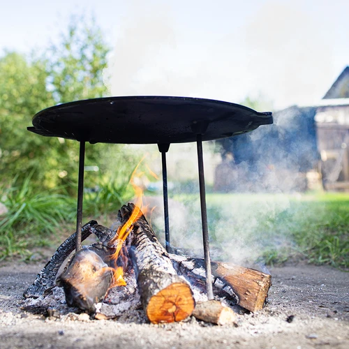 Grillpande, støbejern, ø 44 cm - 17