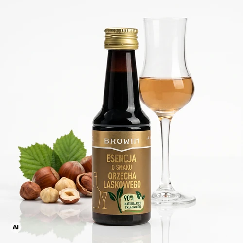 Hasselnød-essens til 4 L - 40 ml - 4
