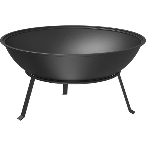 Have-bålskål med rist, Ø55 cm, rund, skålformet