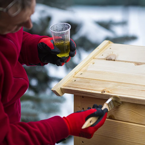 Have-røgeovn i træ 200 L – dragON Wood 100E med elektrisk varmemodul og styring - 14