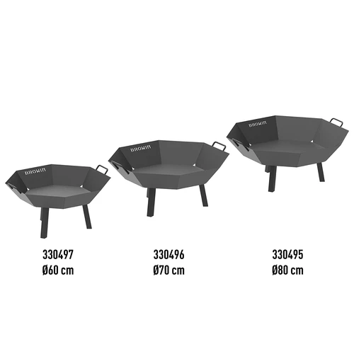 Havebålplads ø 60 cm - loftstil - 21
