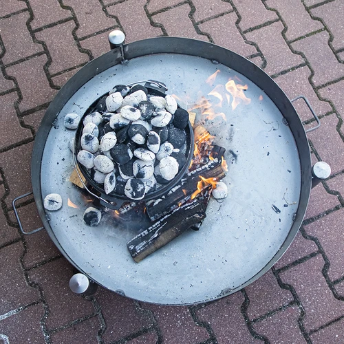 Havebålplads ø 80 cm svejset - 8