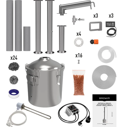 Hawkstill Aabratek 1.0 Elektrisk Destillator, 30 L - 2